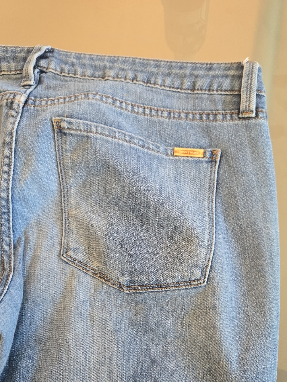 White House Black Market Light Blue Straight Leg Jeans